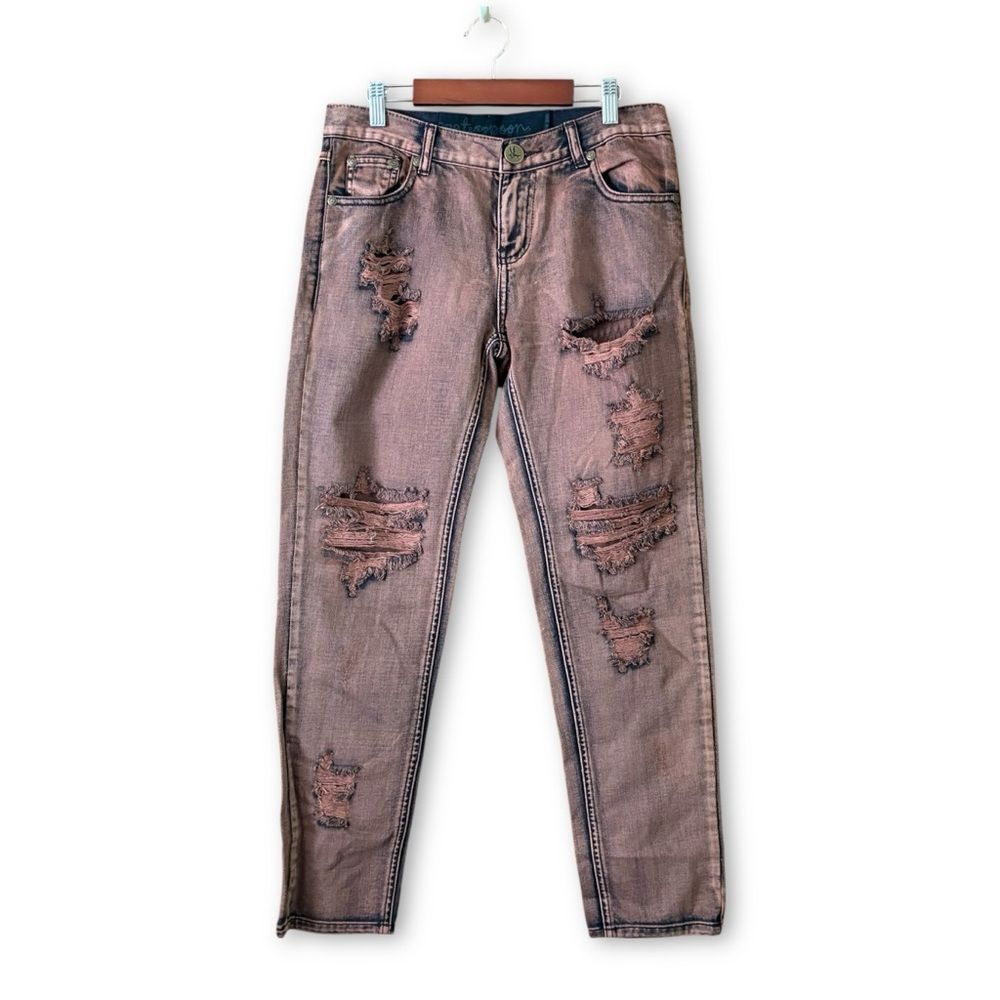 One Teaspoon Awesome Baggies Jeans Sabbath Wash Bronze NWT Size US 26